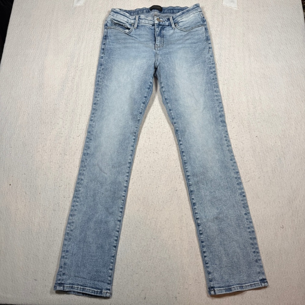 Buckle Black Fit No. 53 Straight Leg Jeans Light Wash Blue 29x32 Mens Denim